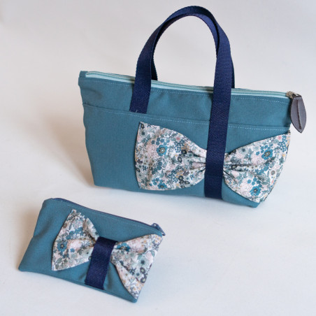 Tuto Couture Diy Et Patron Pdf De Sac Cabas Et Pochette Groseille